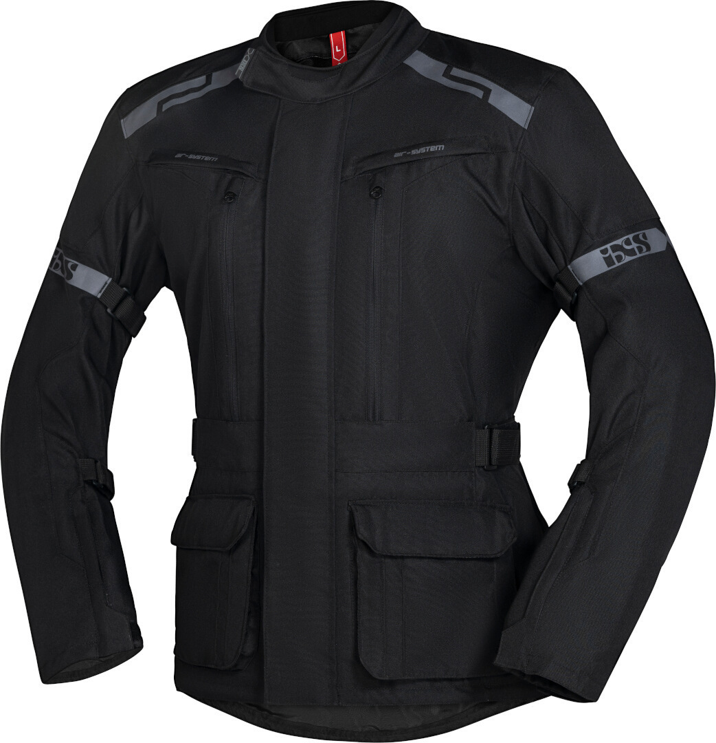 IXS Evans-ST 2.0 Motorrad Textiljacke schwarz L Abbildung 1