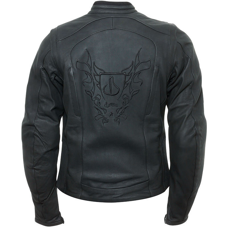 Bores Caroline Ladies Leather Jacket Waterproof Damer læderjakke Fløde 38 Figur 3
