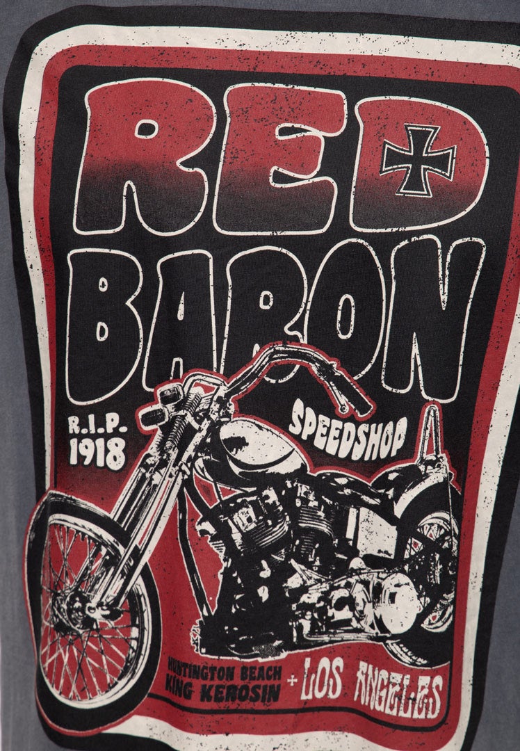 King Kerosin Red Baron Camiseta L Figura 4