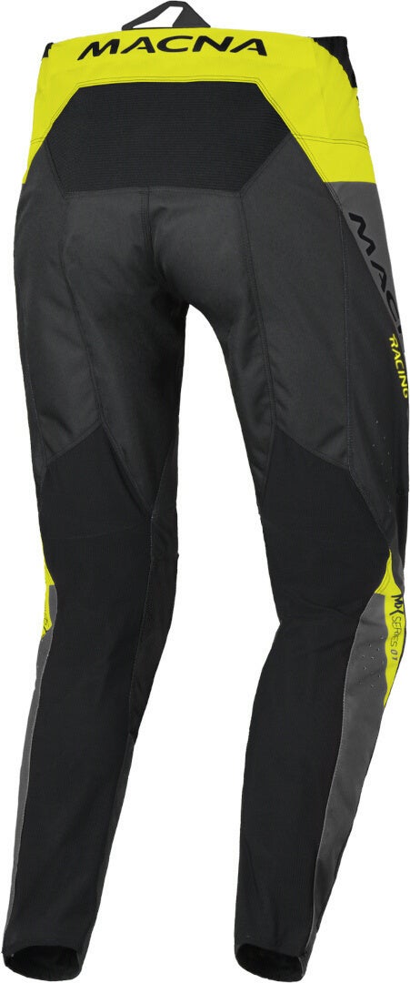 Macna Backyard-1 Motocross Pants black/grey/yellow 3XL Figure 2