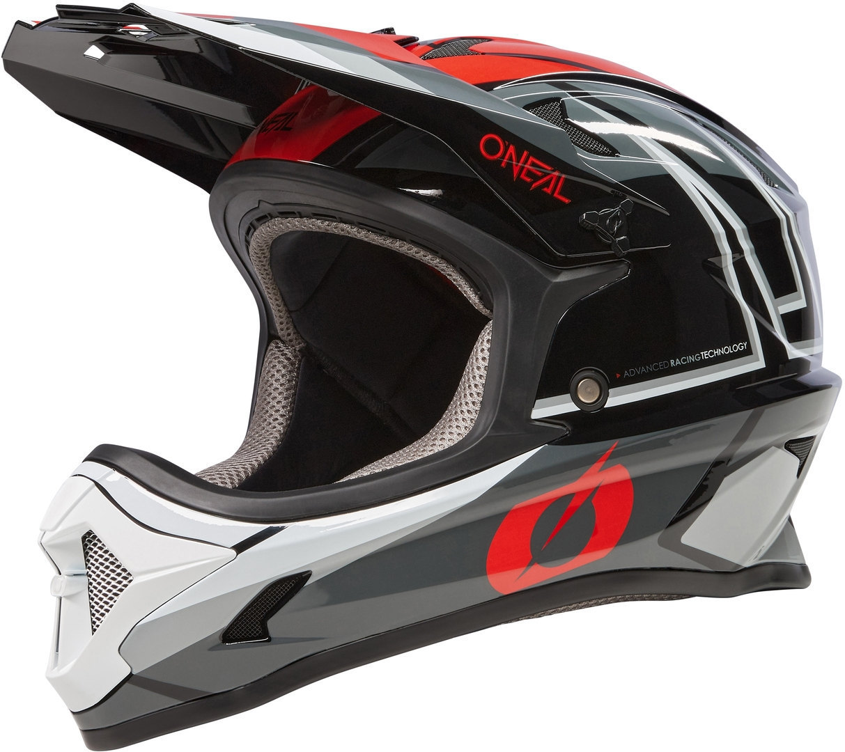 Oneal Sonus Split V.23 Downhill Helm grau/rot M (57/58) Abbildung 1