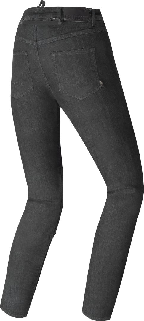 Merlin Trinity Stretch Jeans Moto Donna nero 18 Figura 2