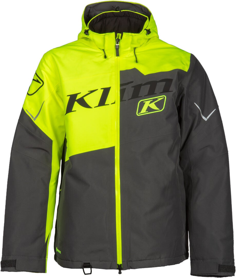 Klim Instinct 2022 Sneeuwscooter Jas donkergrijs/zwart/neongeel XXL Figuur 5