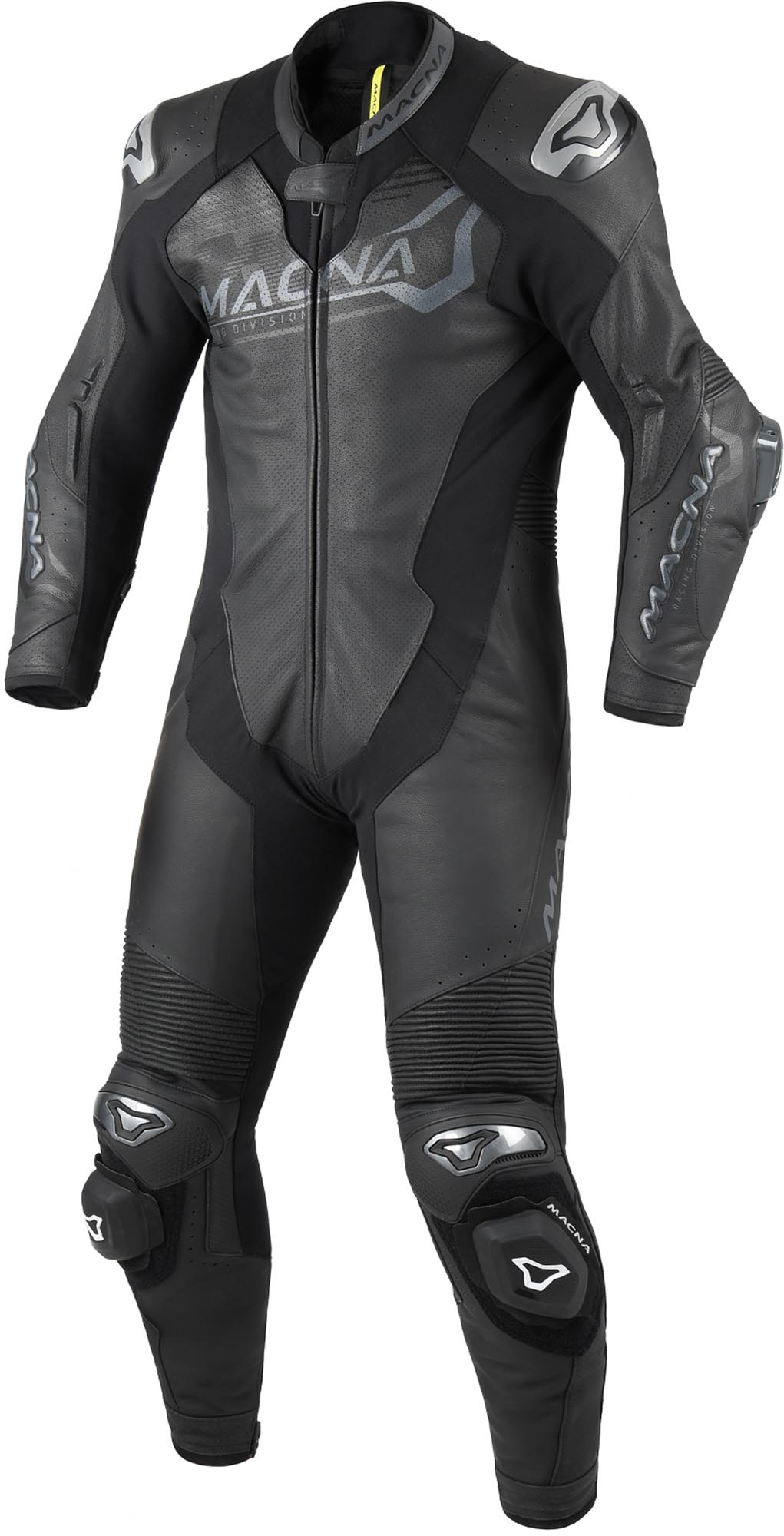 Macna Blitz One Piece Motorcycle Leather Suit black 54 Figure 1