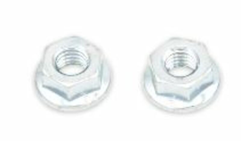 Bolt Flänsad mutter M6x1mm huvud 10mm stål 10 stycken Figur 2