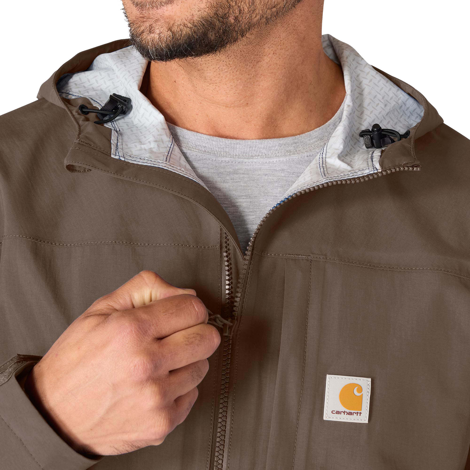 Carhartt Monterey Plášť do pláště hnědá M Obrázek 4