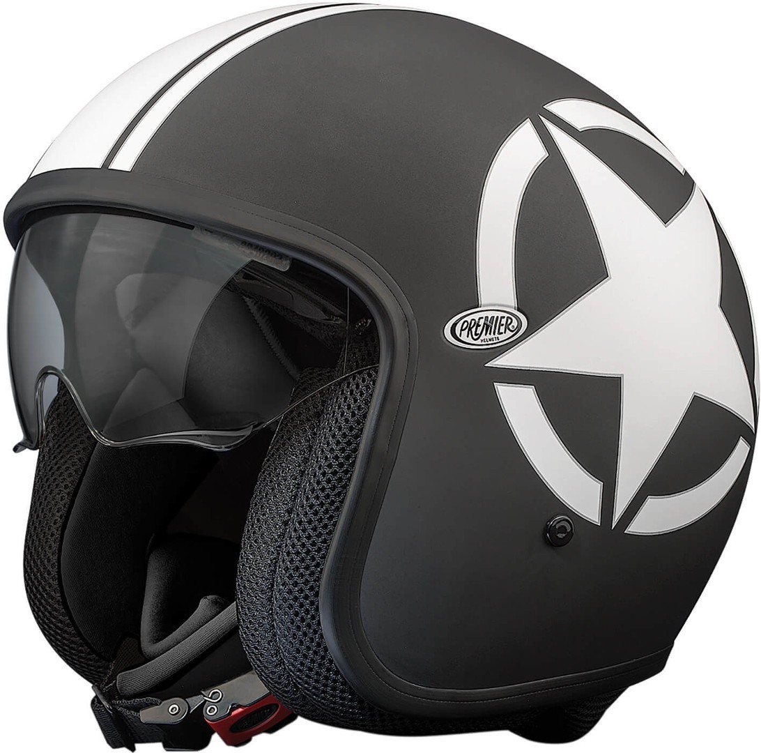 Premier Vintage Star Cască cu reacție negru XS (53/54) Figura 1