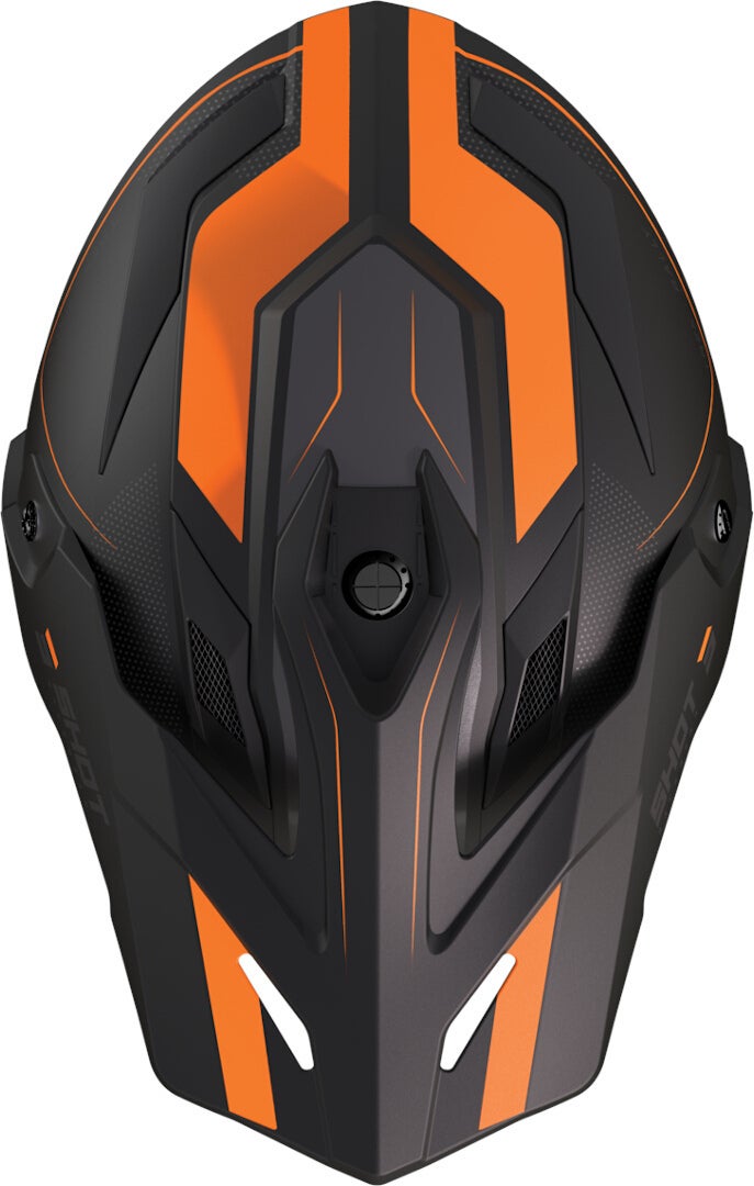 Shot Trek Rally Motocross Helmet black matt/orange L (59/60) Figure 3