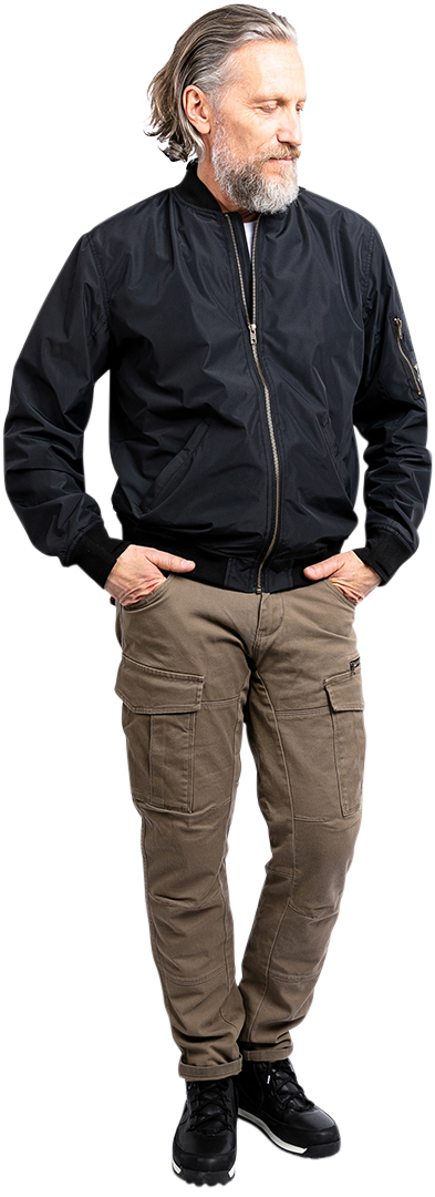 John Doe Stroker Cargo XTM Motorrad Textilhose sand 27 L30 Abbildung 7