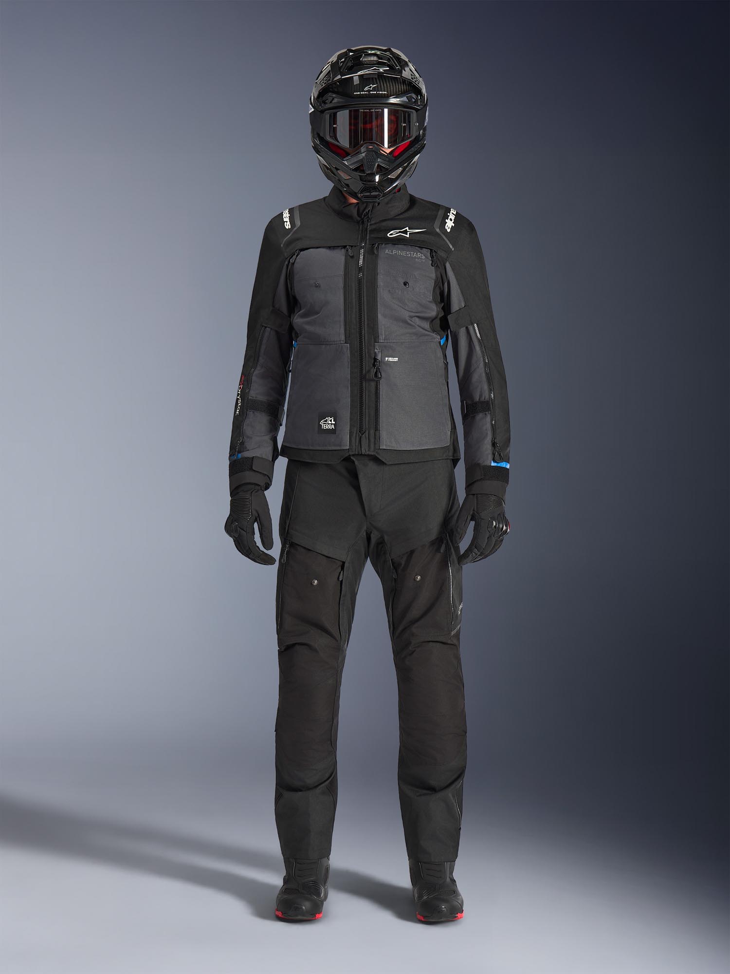 Alpinestars Cusco Drystar waterproof Motorcycle Textile Jacket black/dark grey L Figure 9