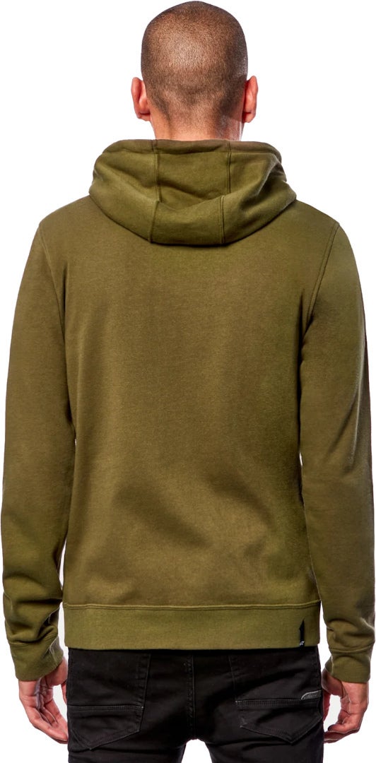 Alpinestars Ageless Chest Sweat à capuche Zip Vert militaire XXL Figure 2