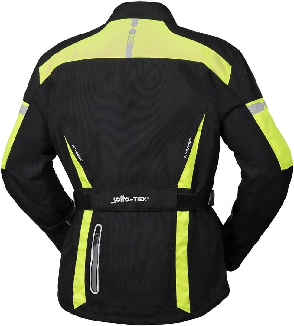 IXS Tour Pacora-ST Giacca tessile motociclistica nero/giallo M Figura 2