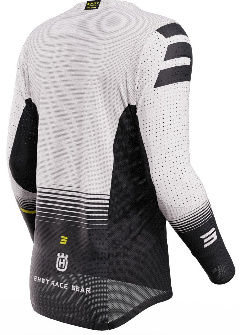 Shot Aerolite Husqvarna Limited Edition Motokrosový dres černobílá 3XL Obrázek 2