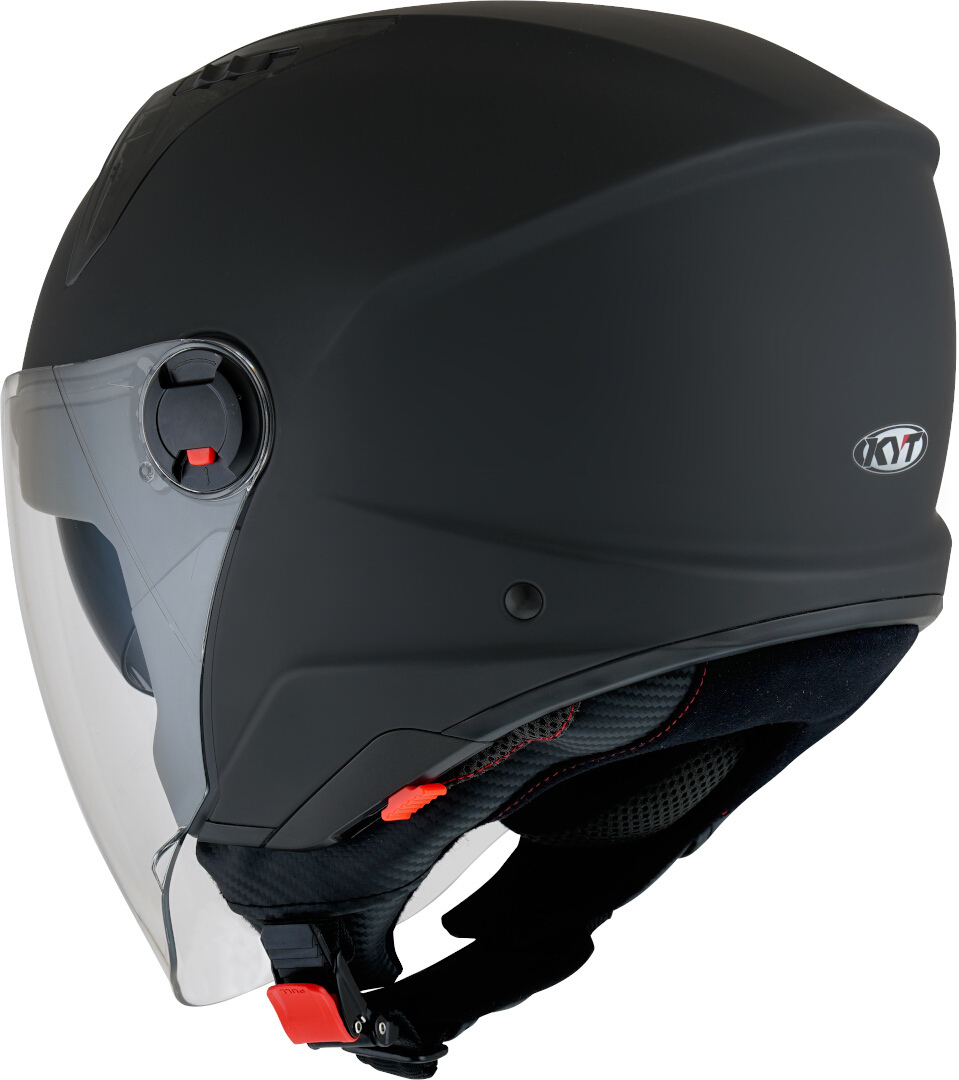 KYT D-City Plain Cască cu reacție Black matt XS (53/54) Figura 3