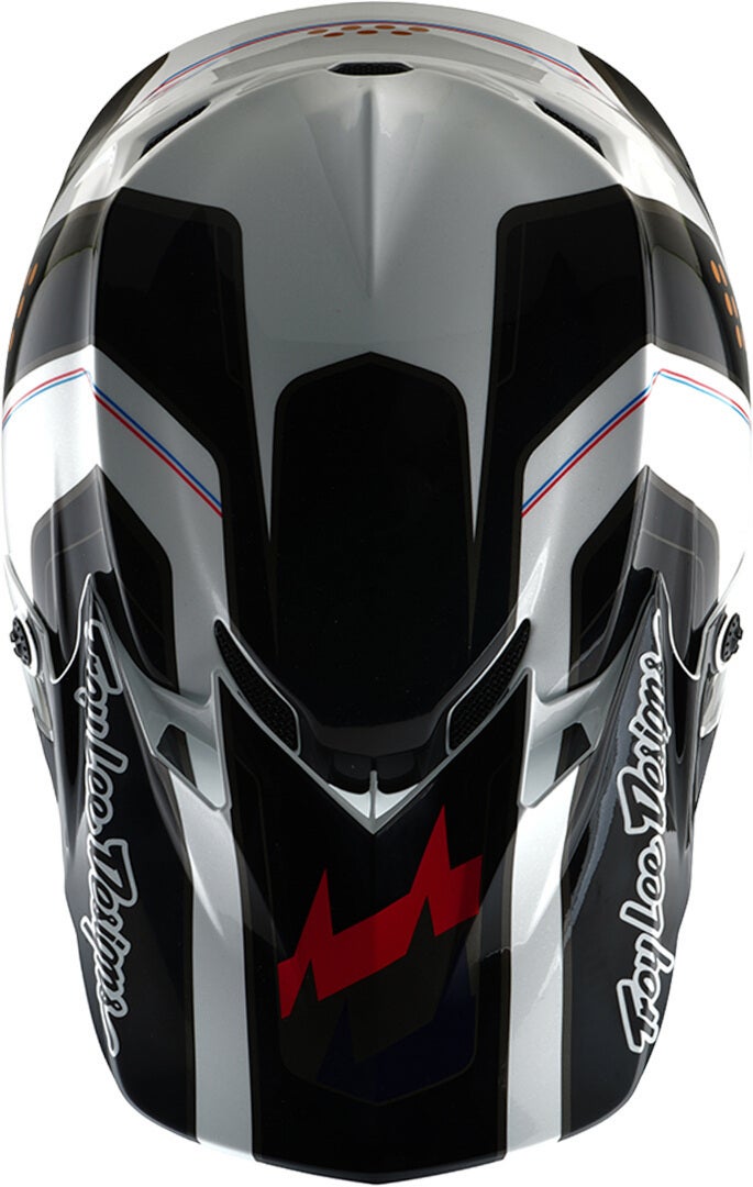 Troy Lee Designs GP Pro MIPS Trooper Motoross Helm zwart/wit/blauw/rood M (57/58) Figuur 8