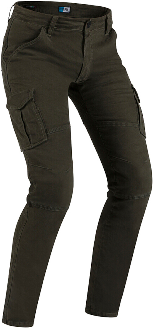 PMJ Santiago Jeans moto Marron 38 Figure 1