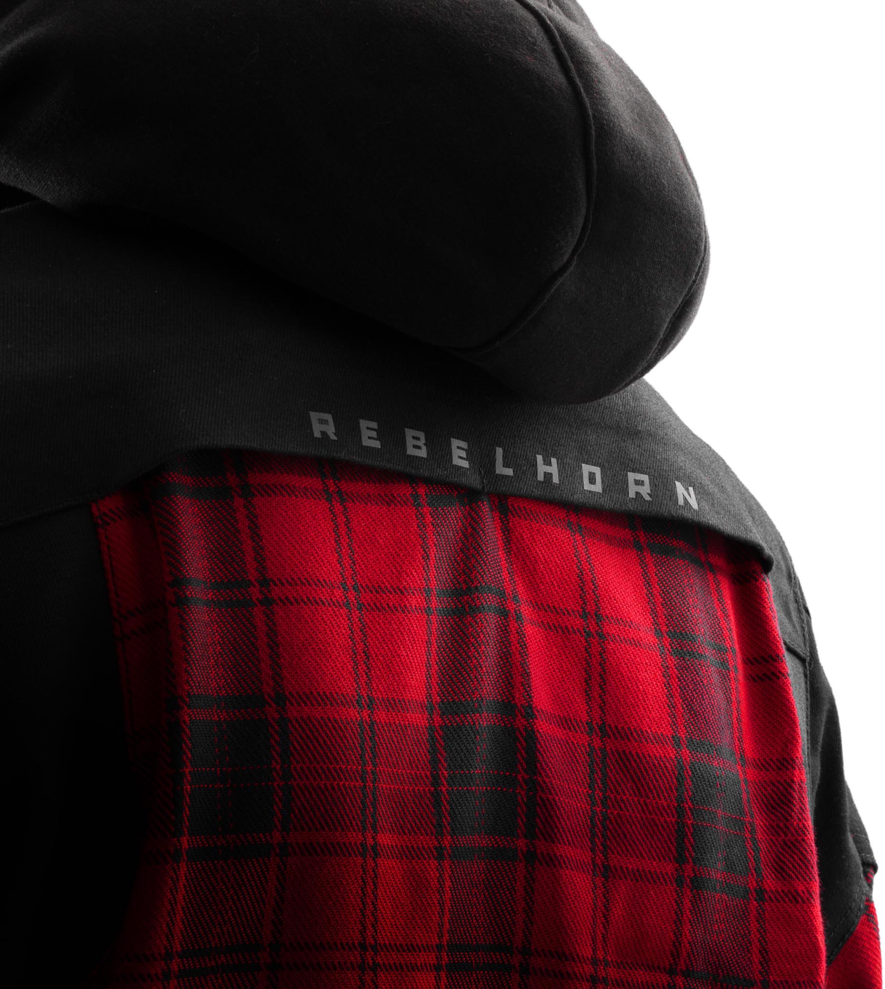 Side view of Rebelhorn Shifter Motorcycle Shirt