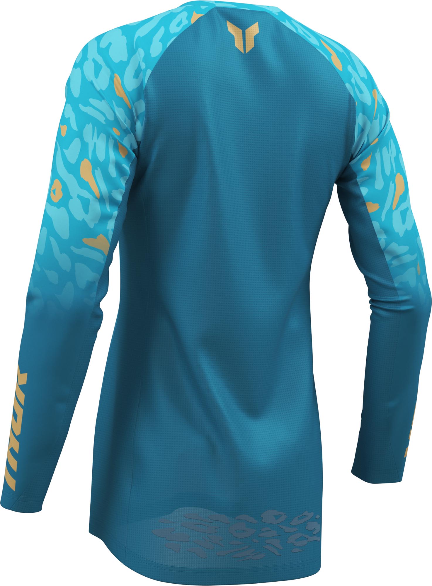 Thor Launchmode Spotted Ladies Motocross Jersey dark blue/light blue L Figure 2