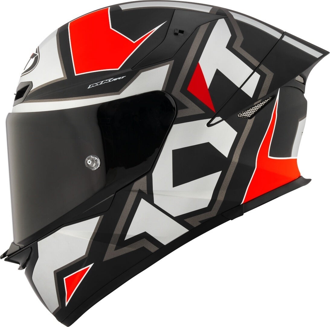 KYT TT-Revo Electron Casco Grigio opaco/rosso L (59/60) Figura 6