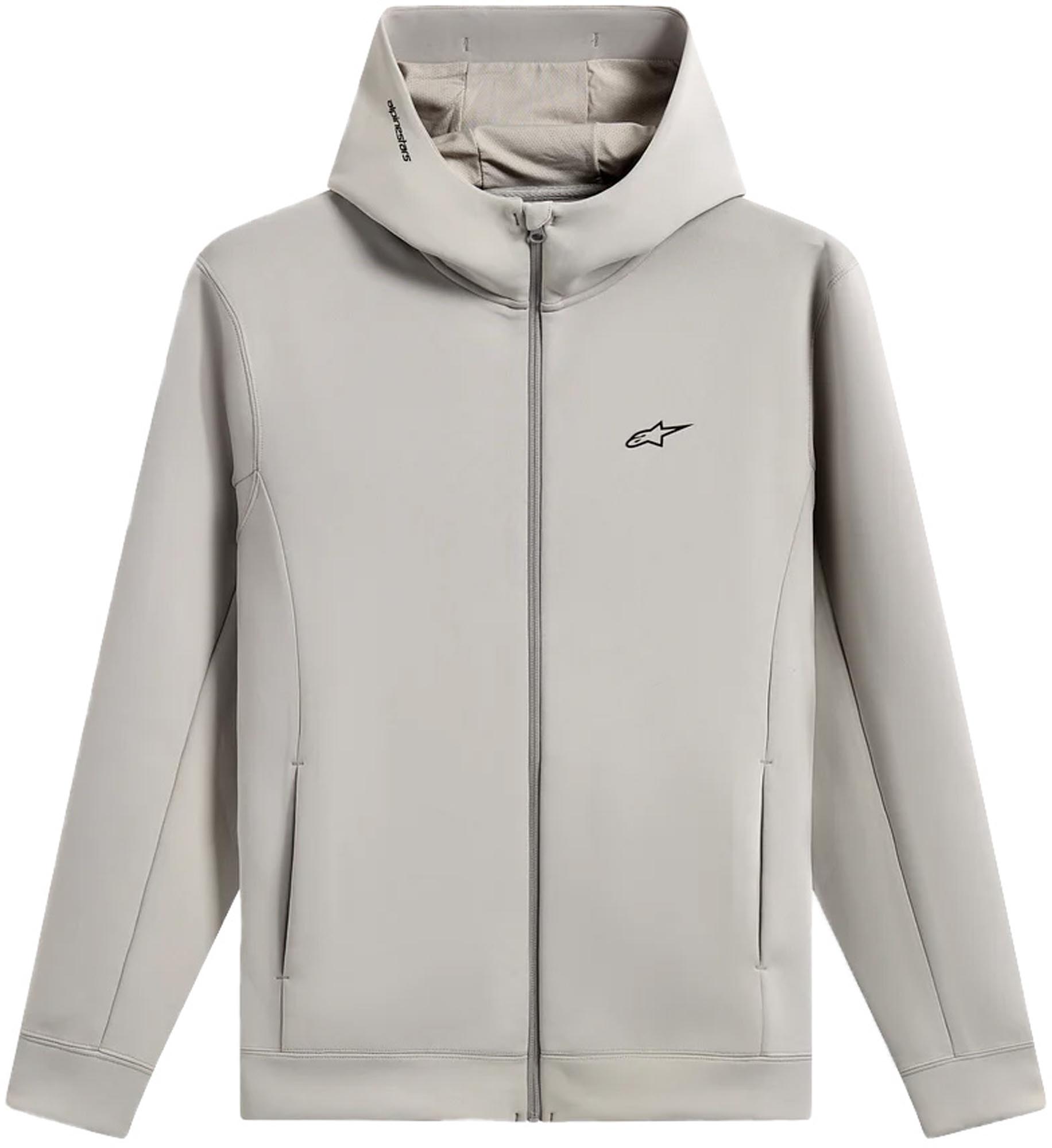 Alpinestars Cypher Zip-hettegenser lysegrå S Figur 1