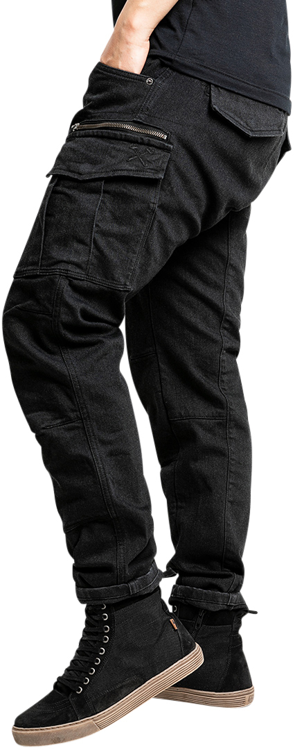 John Doe Defender Mono Motorcycle Textile Pants black 36 L32 Figure 20