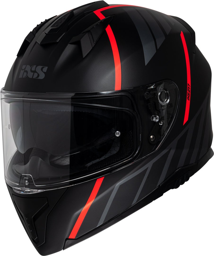 IXS iXS217 2.0 Casco negro mate/rojo XL (61/62) Figura 1
