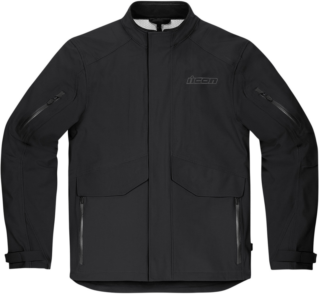 Icon Stormhawk WP Kurtka tekstylna motocyklowa schwarz M Rysunek 1