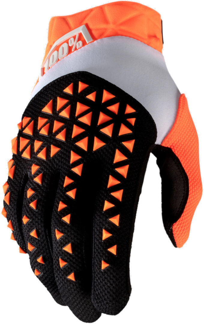 100% Airmatic Luvas Laranja M Figura 1