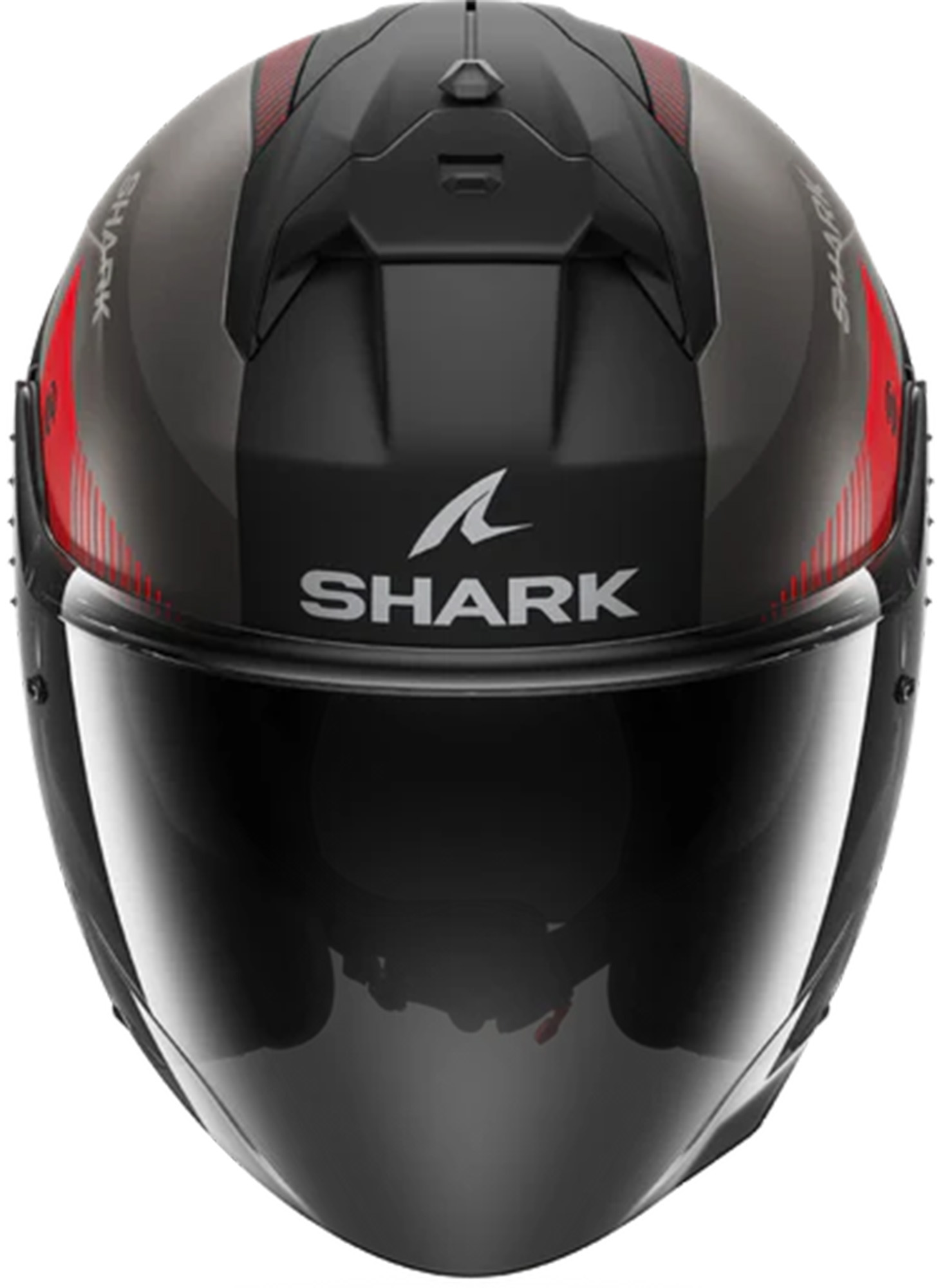 Side view of Shark Skwal Cup MotoGP Mat Jet Helmet