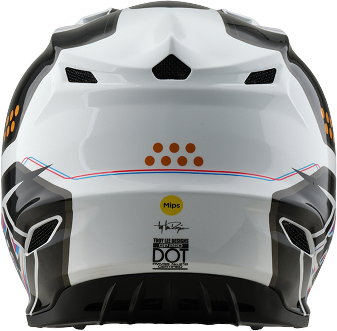 Troy Lee Designs GP Pro MIPS Trooper Cască Motoross negru/alb/albastru/roșu L (58/59) Figura 4