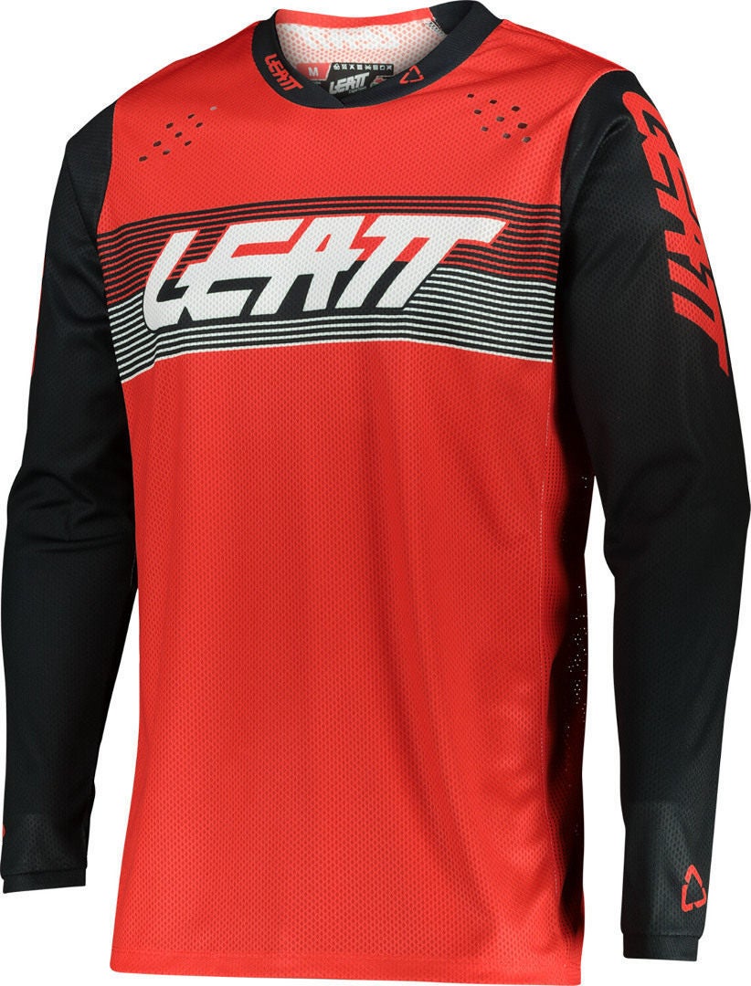 Leatt Moto 4.5 Lite Color Motocross Jersey rød XXL Figur 1