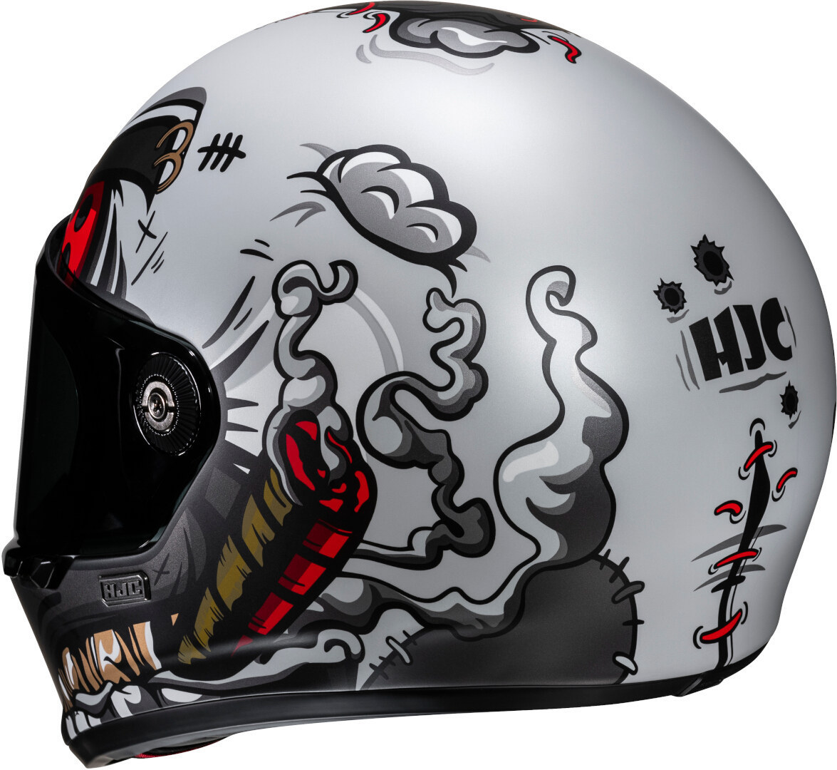 HJC V10 Vatt Helm silber/anthrazit/gelb S (55/56) Abbildung 3