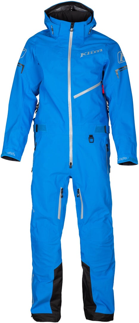 Klim Lochsa Uma peça Snowmobile Terno azul 2XL Figura 5