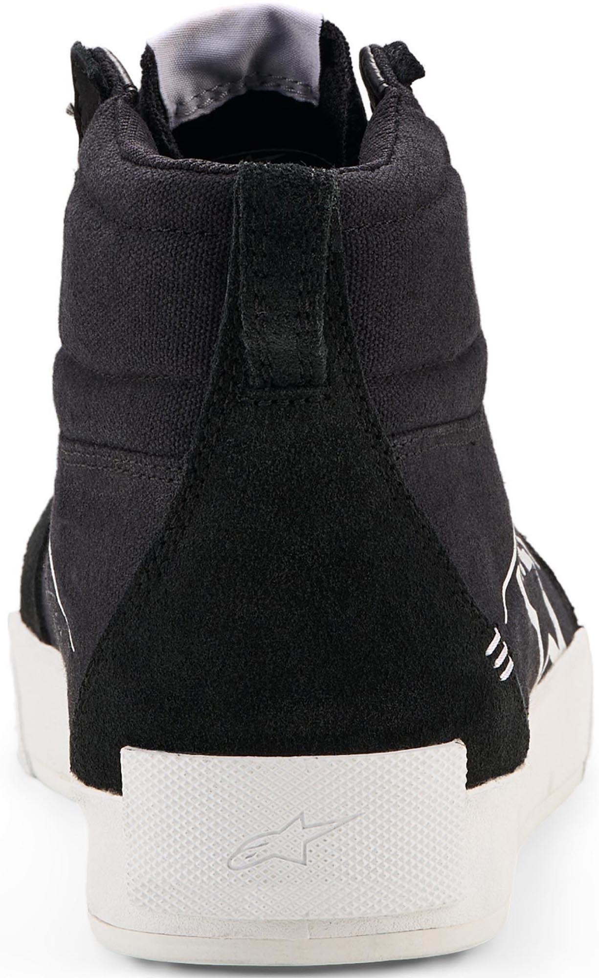 Alpinestars Ride-63 Canvas Motorcykelsko Sort/hvid 14 Figur 5