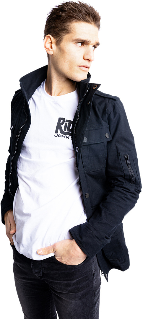 John Doe Explorer Motorrad Textiljacke schwarz S Abbildung 21