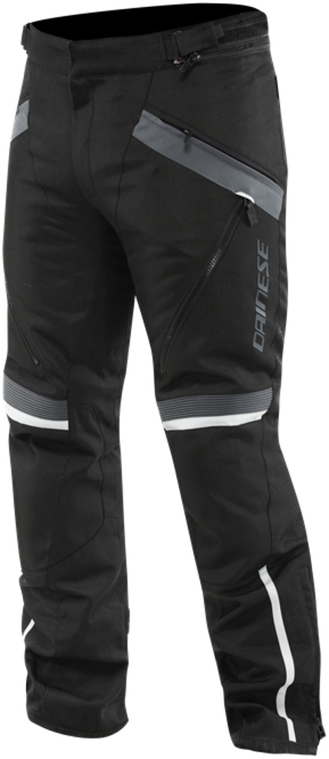 Dainese Tempest 3 D-Dry Motorrad Textilhose schwarz/grau 60 Abbildung 1