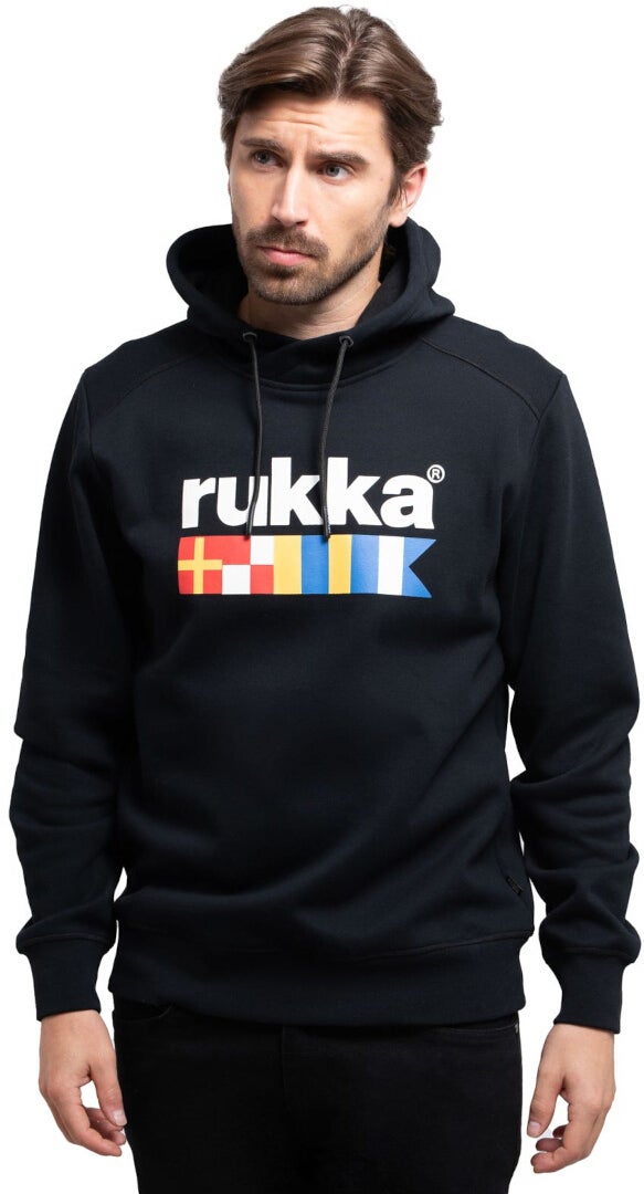 Rukka R-Crew 2.0 Hoodie schwarz 3XL Abbildung 4