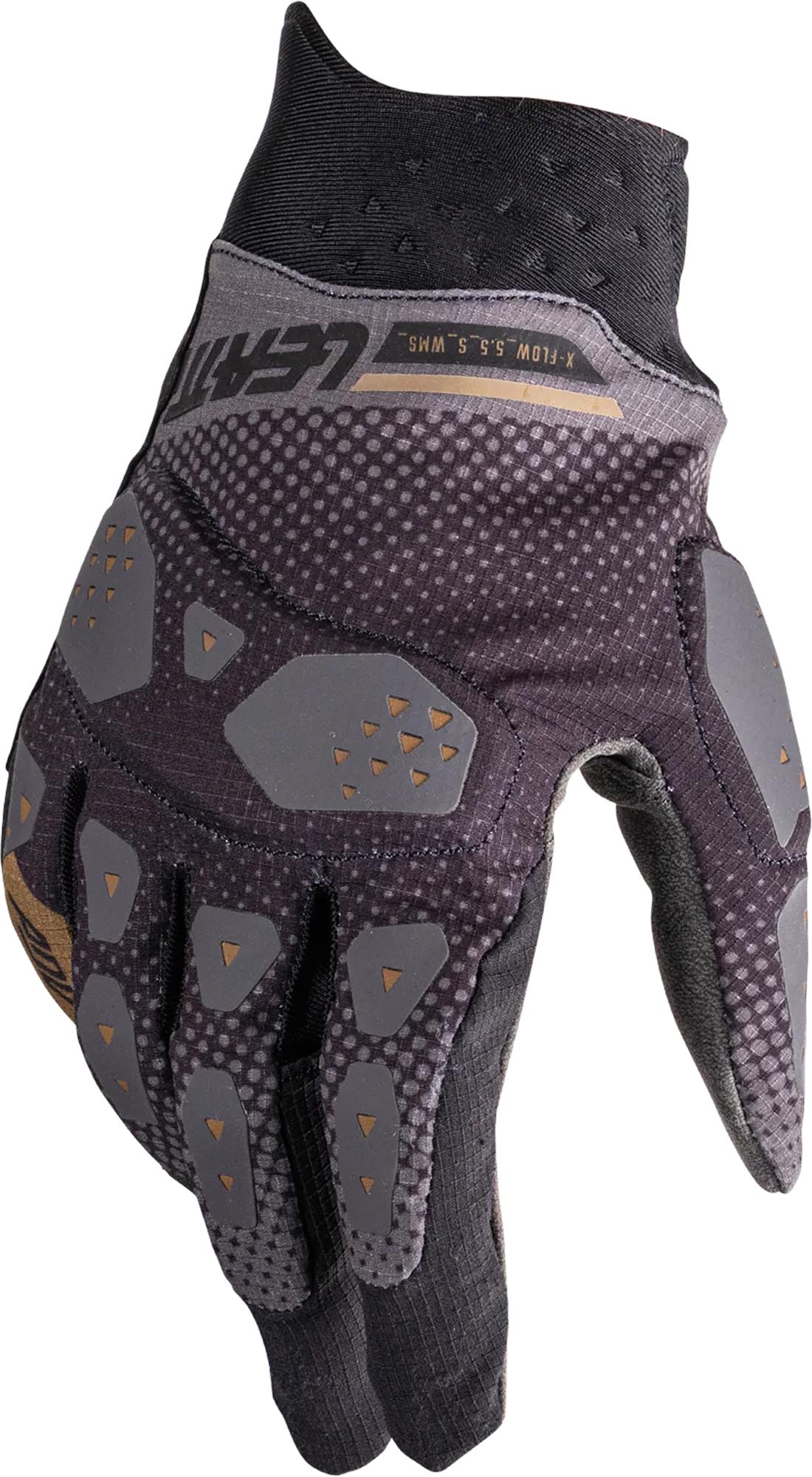 Leatt ADV 5.5 X-Flow Short Mănuși pentru motociclete pentru doamne gri/negru M Figura 5