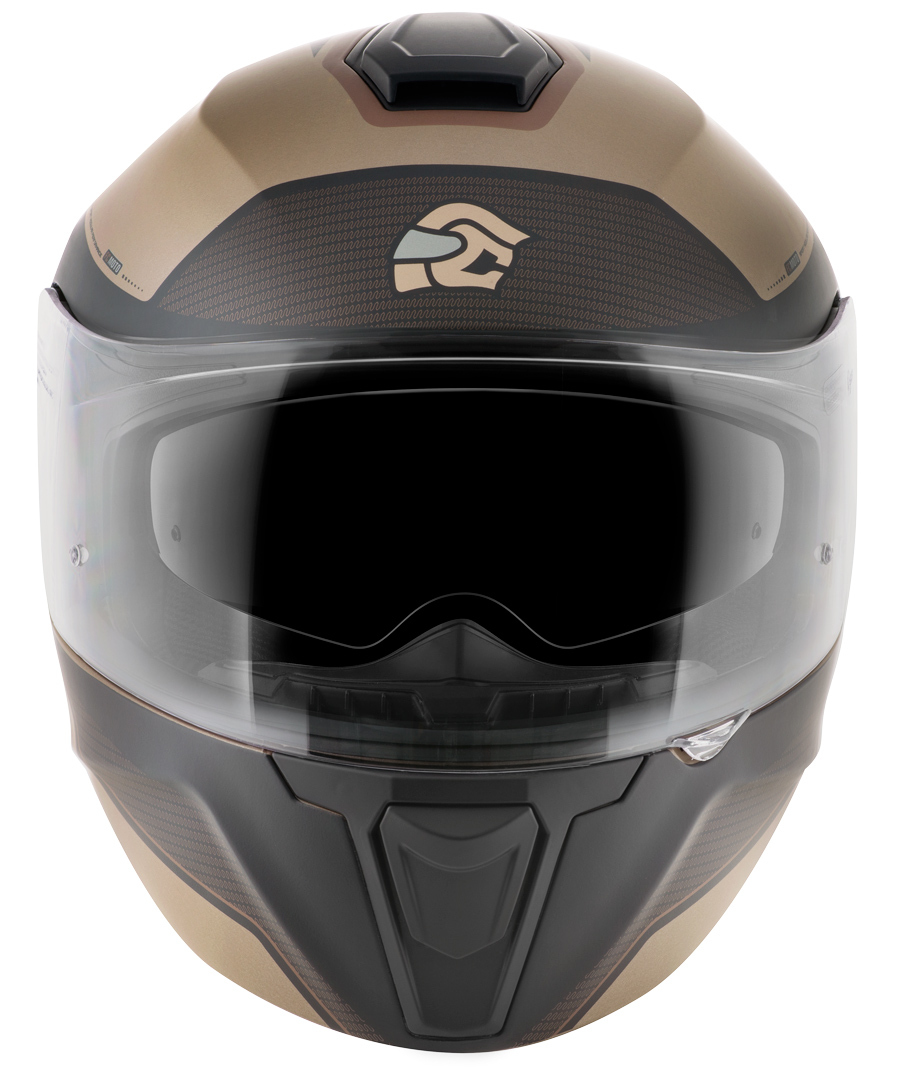 FC-Moto Novo Circuit Hjälm brun/svart XS (53/54) Figur 5