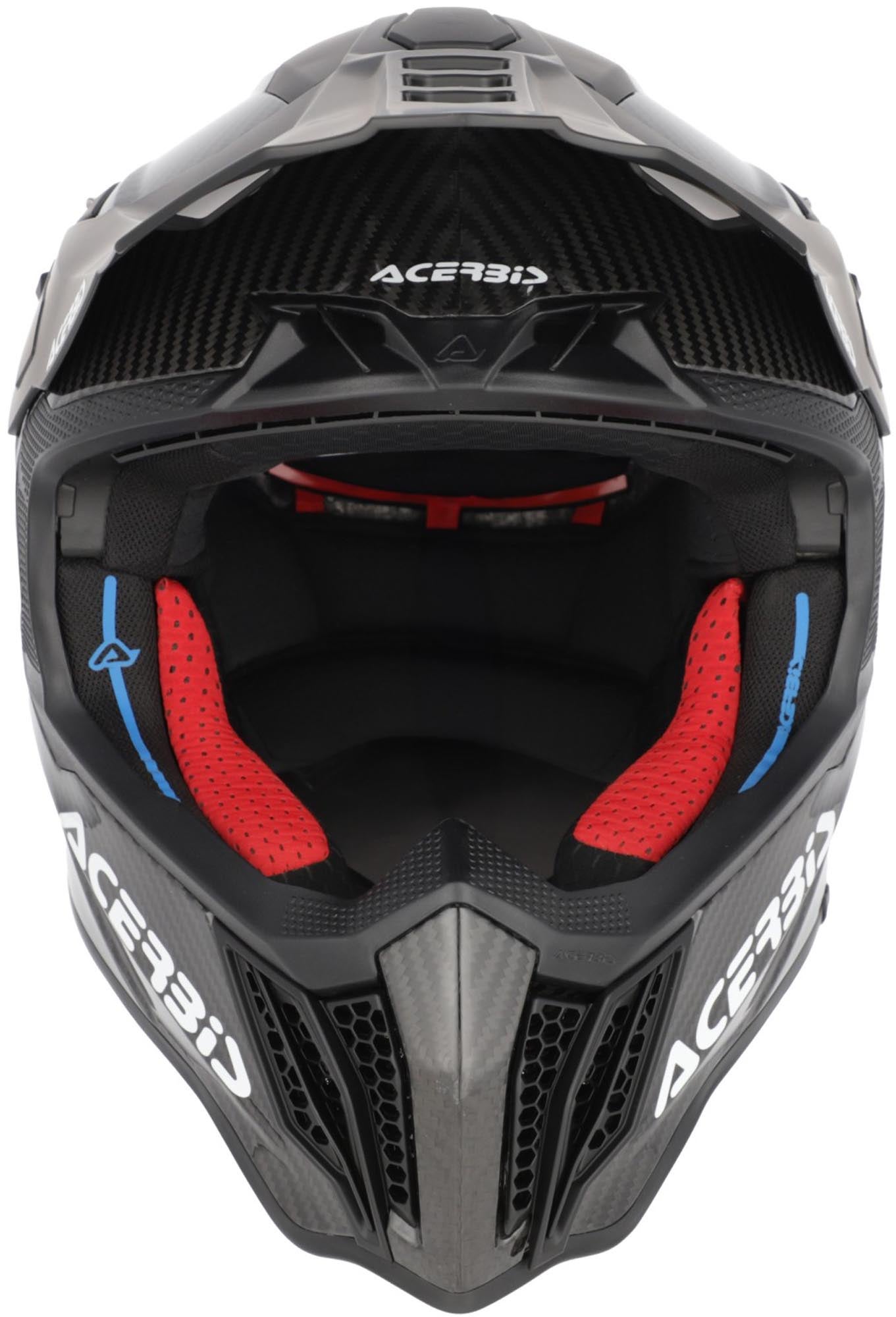 Acerbis Airstrike FIM Racing 2 Carbon Motocross Helmet black L (59/60) Figure 4