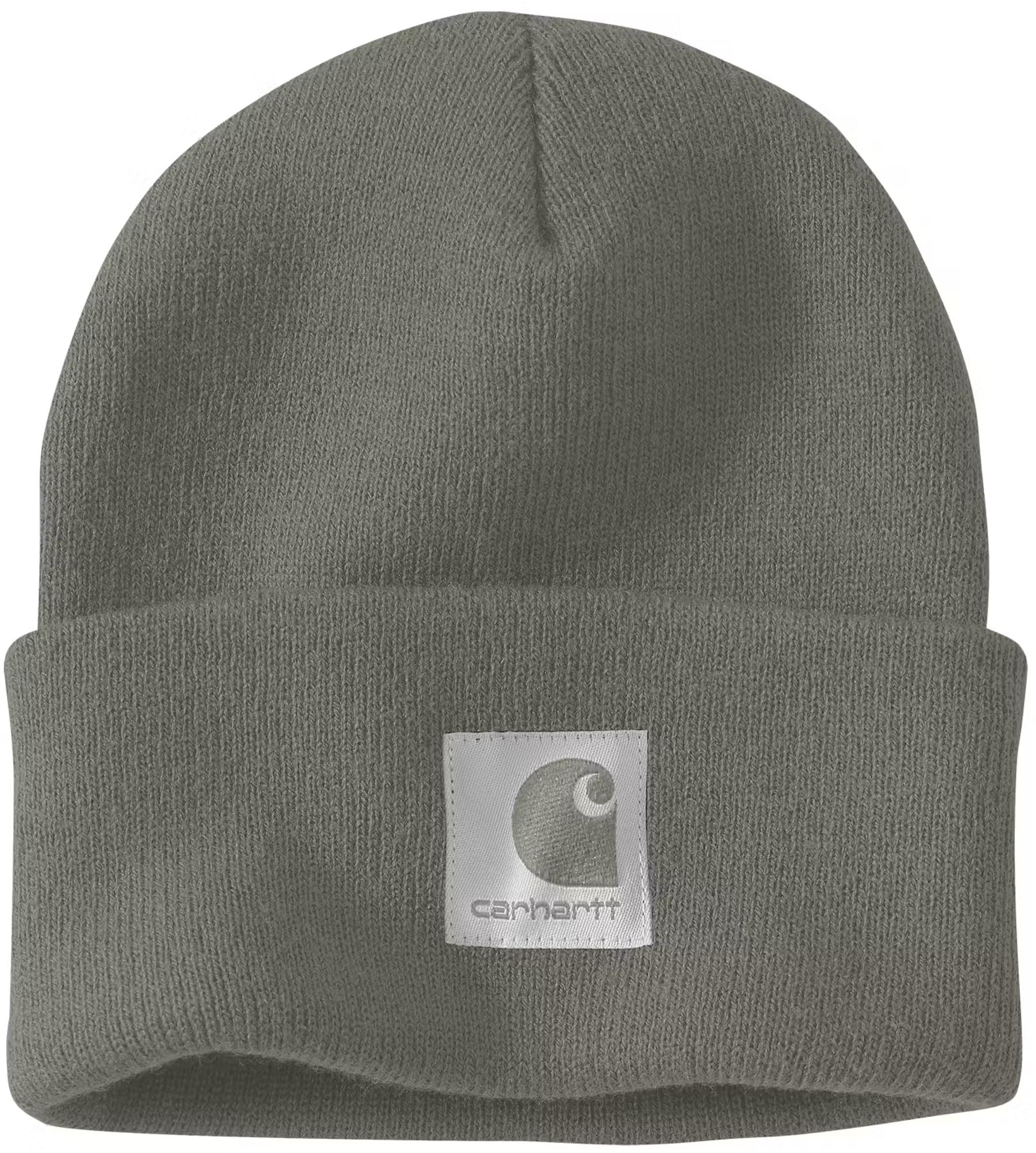 Carhartt Satin Lined Cuffed Dammössa Oliv/grå Figur 1