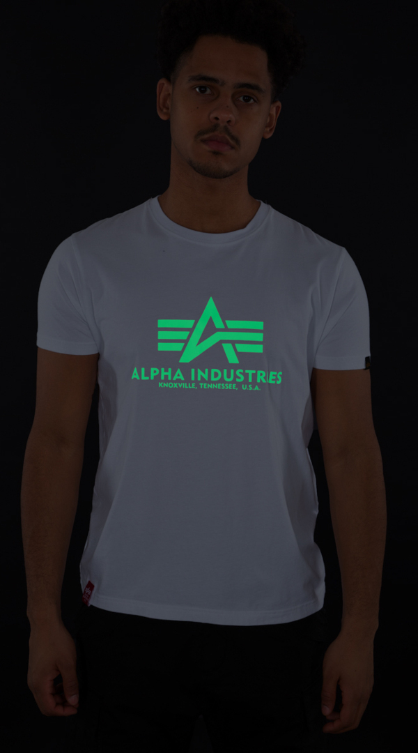 Alpha Industries Kryptonite T-paita valkoinen L Kuva 3