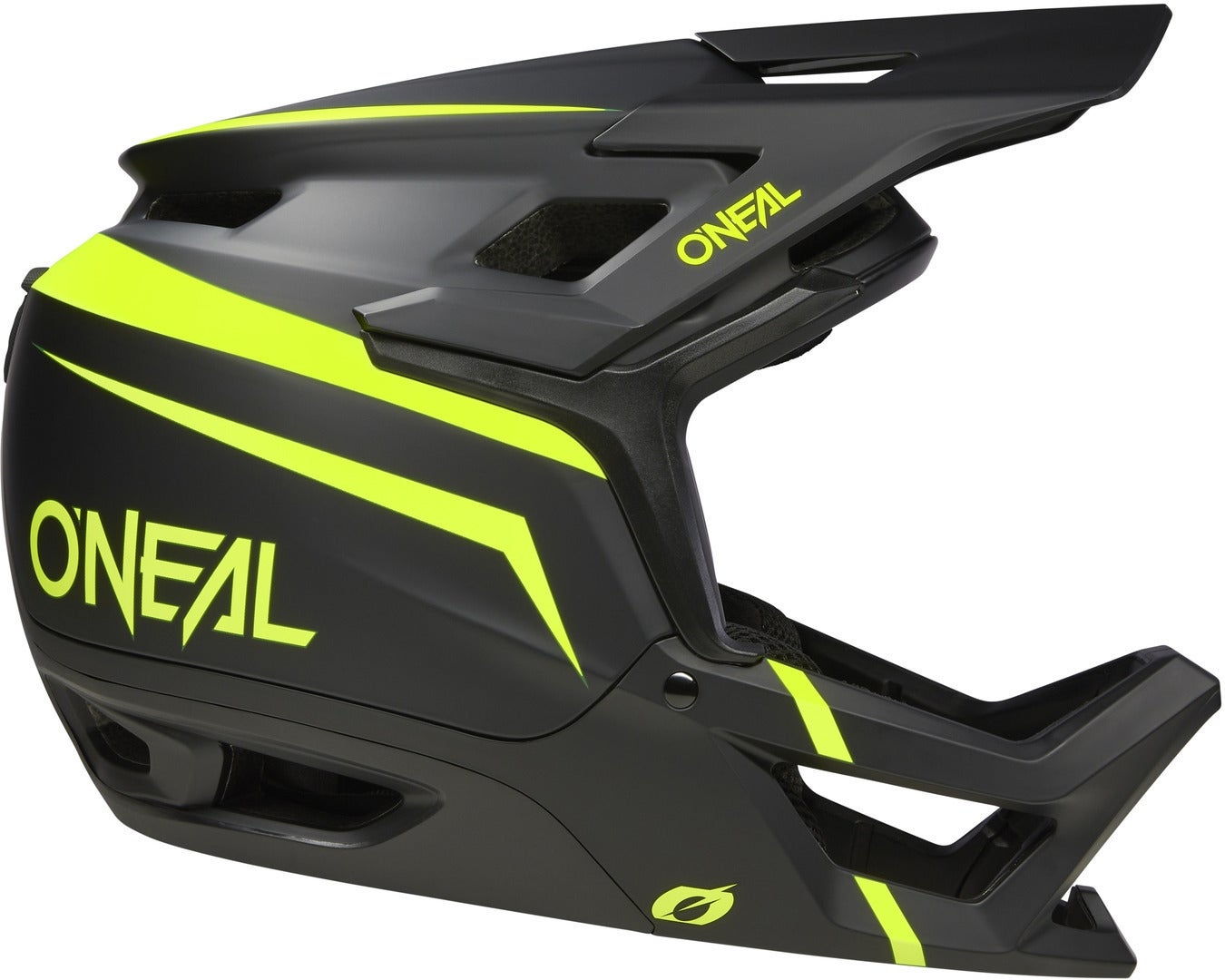 Oneal Transition Flash V.23 Casco Downhill nero opaco/giallo L (59/60) Figura 3