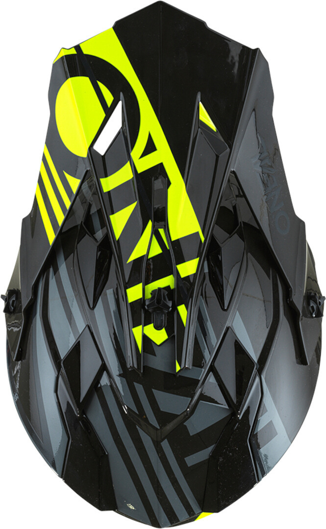 Oneal 2Series Rush V.22 Capacete de Motocross cinza/amarelo L (59/60) Figura 2