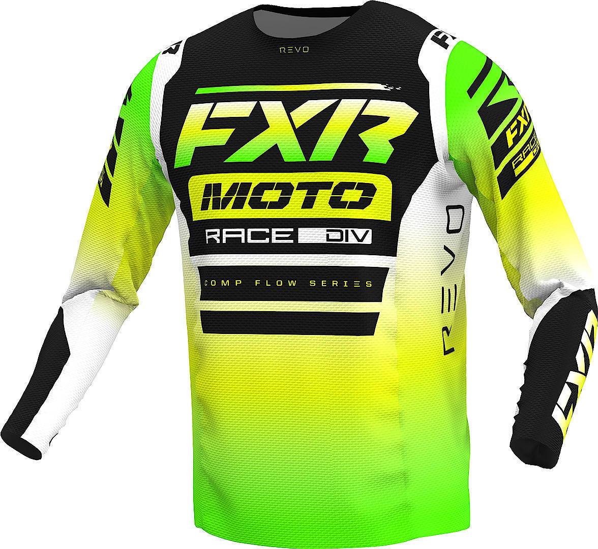 FXR Revo Comp Motocross trøje grøn/sort XXL Figur 1