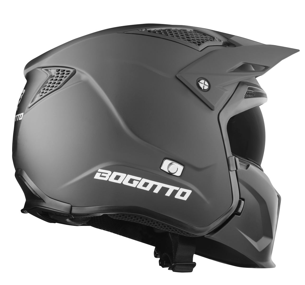 Bogotto Radic Casco nero opaco L Figura 4