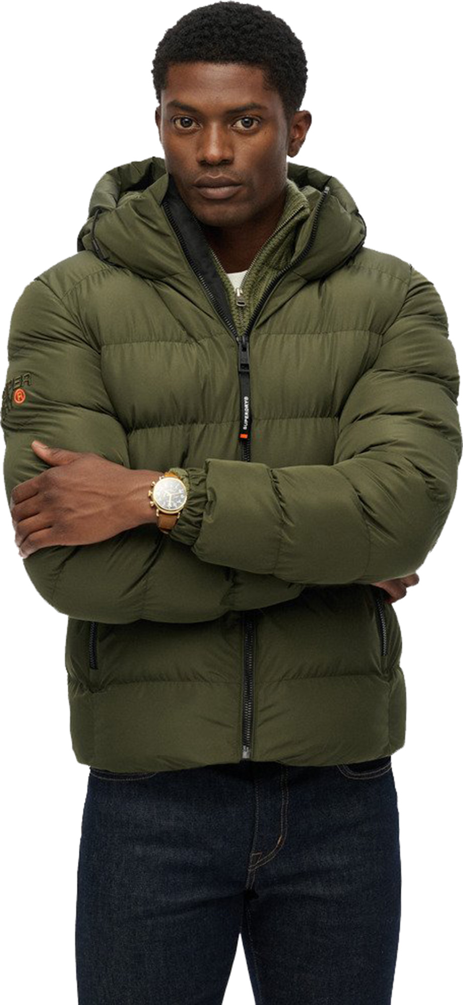 Superdry & Co Sport Puffer Jacket green M Figure 6