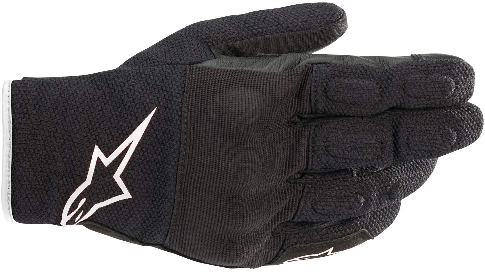 Alpinestars Men's Black/White S Max Drystar Waterproof Motorcycle Gloves
