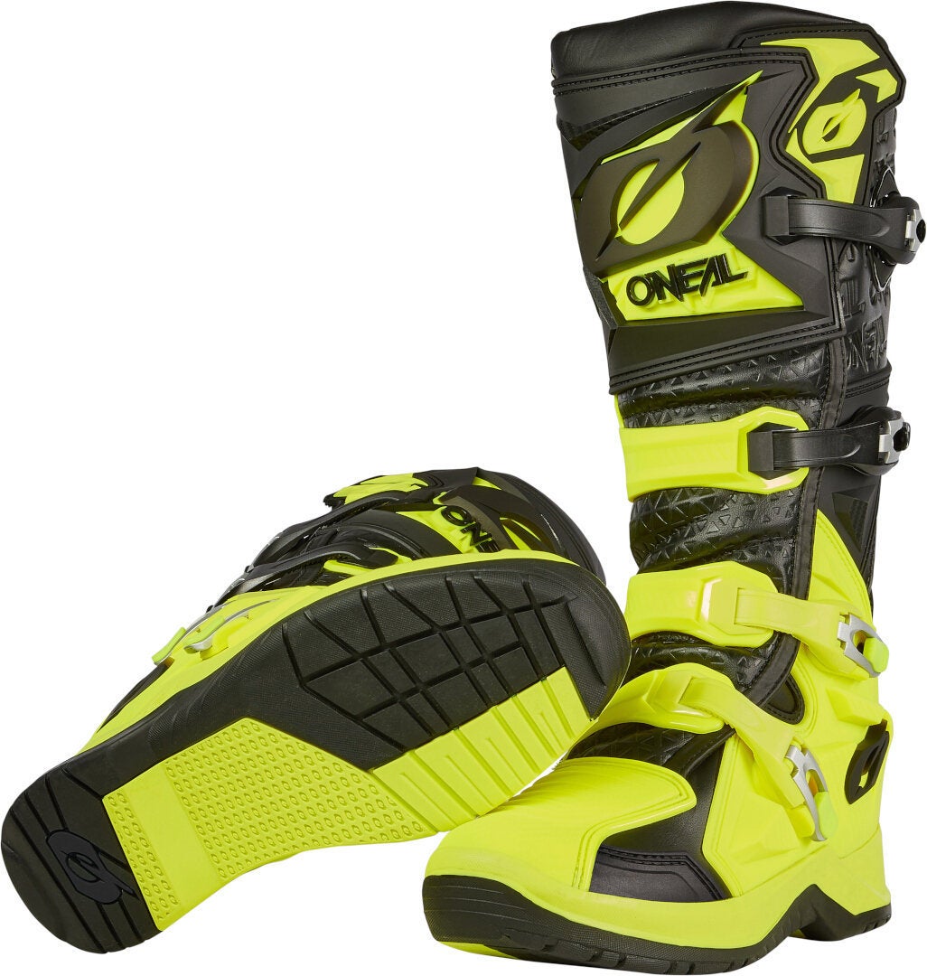 Oneal RMX Pro Bottes de motocross noir/jaune néon 41 Figure 3
