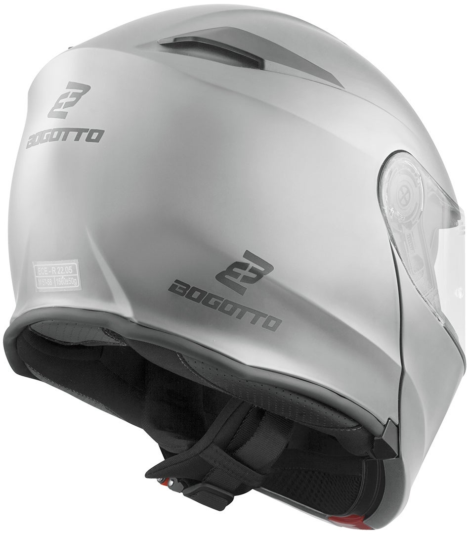 Bogotto V271 BT Casco Bluetooth Argento 2XL Figura 5